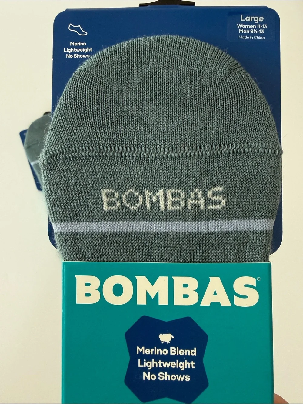 Bombas  Merino Blend Lightweight No Shows